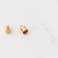 Anhänger Glasflasche&nbsp;X-GLAA-R203-01G