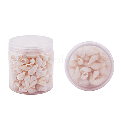 1 Box Spirale Muschel gefärbt Perlen und Anhänger mit Löchern für Schmuck machen 19-21mm Länge&nbsp;BSHE-PH0001-01
