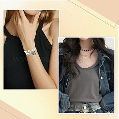 70 pièces 6 styles pendentifs en alliage de style tibétain&nbsp;FIND-SZ0003-91
