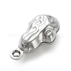 Anlaufgeschützte Anhänger aus 304er Edelstahl&nbsp;STAS-D243-01