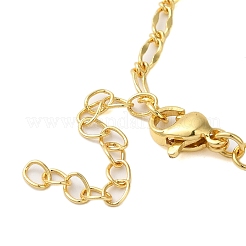 Colliers en laiton avec pendentif en zircone cubique transparent pour femmes&nbsp;LS-NJEW-S429-03G-01