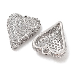 Pendentifs en laiton zircon cubique transparent&nbsp;KK-S388-01P-03