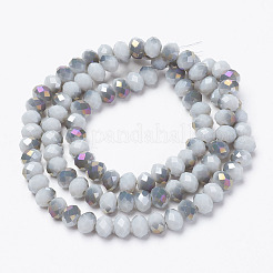 Fili di perline di vetro opaco placca&nbsp;EGLA-A034-P4mm-F10