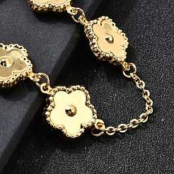 Bracelets à maillons en acier inoxydable 304 pour femmes&nbsp;BJEW-P354-03A-G