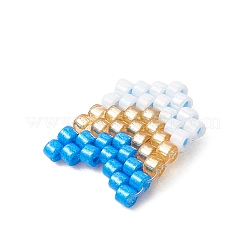 6 pz 6 colori perline fatte a mano&nbsp;PALLOY-MZ00735