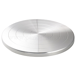 Tischtablett mit Drehteller aus Aluminium&nbsp;BAKE-WH0012-01P