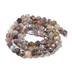 Natur Botswana Achat Perlen Stränge&nbsp;G-NH0002-C01-01