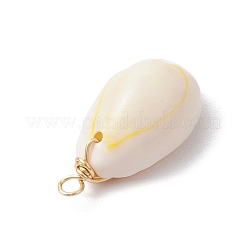 Pendentifs en coquille de cauris naturel&nbsp;PALLOY-JF03316-05