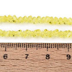 Chapelets de perles en verre transparente  &nbsp;GLAA-N018-3mm-03