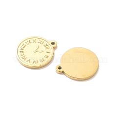 Anhänger aus 304 Edelstahl&nbsp;KK-D503-09G