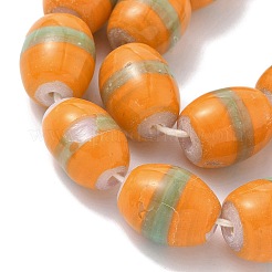 Handgemachte nepalesische Bunte Malereiperlen&nbsp;LAMP-XCP0001-20