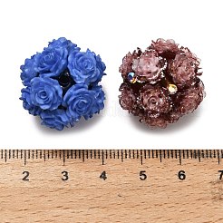 Polymer Ton Strass Perlen&nbsp;RESI-D015-01