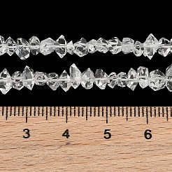 Hilos de cuentas de diamantes herkimer naturales&nbsp;G-L611-A01-02