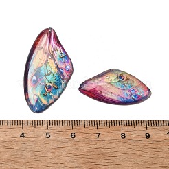 4 pendentif ailes de papillon en résine époxy transparente&nbsp;RESI-C057-01A