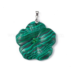 Naturali malachite grandi ciondoli&nbsp;G-B040-01P-12