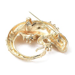 Legierung Rhinestone-Brosche&nbsp;JEWB-K018-06G-01
