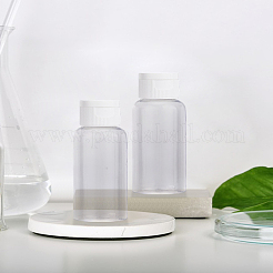 4 Stück 50 ml transparente PET-Flaschen mit Klappdeckel&nbsp;MRMJ-LP0001-31
