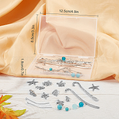 Kit fai da te per realizzare maschere in metallo a tema oceano&nbsp;DIY-SC0018-13