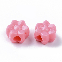Perles en plastique polystyrène opaque&nbsp;X-KY-I004-28