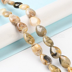 Brins de perles d'agate en dentelle folle naturelle&nbsp;G-K357-A03-01