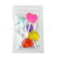 5 Stück große Anhänger aus Kunstharz mit Lollipop-Motiv.&nbsp;FIND-FS0002-93