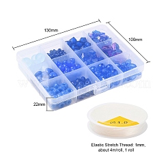 Kit per la creazione di gioielli con bracciale serie blu fai da te&nbsp;DIY-YW0002-66