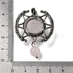 Ciondoli quazo rosa naturale&nbsp;GG-CBA7610-03AS-06