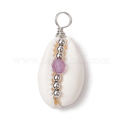 7 stücke 7 arten facettiert runde natürliche amethyst & aventurin & rot jaspis & tigerauge & achat & lapis lazuli&nbsp;PALLOY-JF02937
