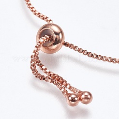 Verstellbare Messing-Bolo-Armbänder&nbsp;BJEW-G593-11RG-D