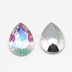 Acryl-Strass-Spitze zurück Cabochons&nbsp;GACR-Q013-13x18-18AB