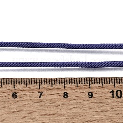 Cordoncini in nylon intrecciato regolabili da 2.5 mm per la creazione di collane&nbsp;FB-CBAA152-02G
