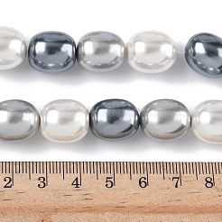 Perles de perles de coquille galvanoplastie&nbsp;BSHE-Z010-01A