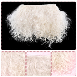 Wolle puppe perücke haar&nbsp;DIY-WH0888-392B-01