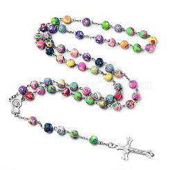 Rosenkranz Perlenkette&nbsp;RELI-PW0001-028A