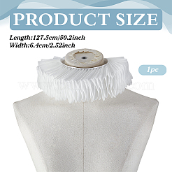 Colletto finto in poliestere stile corte&nbsp;AJEW-WH0314-862