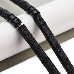 Natürliche Lavagestein gefärbte Perlenstränge&nbsp;G-K375-G07-01