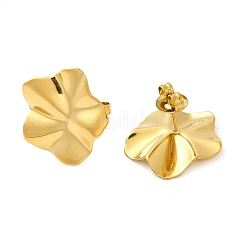 Orecchini a bottone in acciaio inossidabile 304&nbsp;EJEW-G364-25G