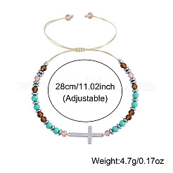 Verstellbare Edelstahl-Kreuzgliederarmbänder&nbsp;HT4898