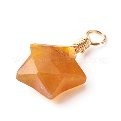 Pendentifs pierres précieuses naturelles mixtes&nbsp;PALLOY-JF00929