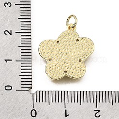 Messing micro pave klare zirkonia anhänger&nbsp;CU-CBAF50C-08G
