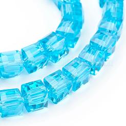 Chapelets de perles en verre&nbsp;GLAA-R041-4x4mm-M