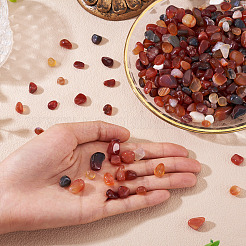 500 g gefärbte und erhitzte natürliche Achatperlen&nbsp;G-TA0002-73D