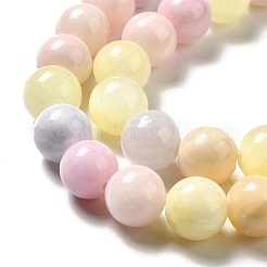 Chapelets de perles en jade vert naturel&nbsp;G-G757-03-4mm