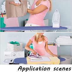 4 Stück Bügeleisen-Schuhüberzug in 4 Stilen und Polyestermatte sowie hitzebeständiges Nylon-Schutznetztuch und -Pad&nbsp;TOOL-CA0001-14