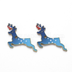 Pendentifs d'émail en alliage&nbsp;ENAM-N055-017A-09-NR
