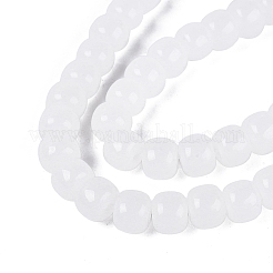 Chapelets de perles en verre imitation jade&nbsp;GLAA-Q106-02A-A09