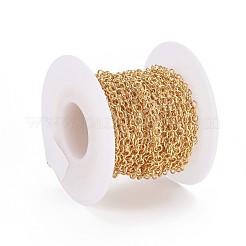 Gelötete Messing-Rolo-Ketten&nbsp;CHC-G005-07G
