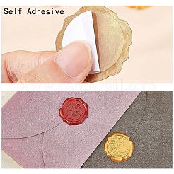 Autocollants adhésifs sceau de cire&nbsp;DIY-CP0010-69E
