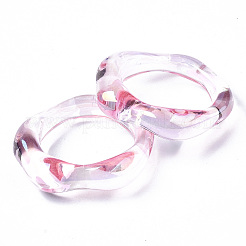 Transparente Harzfingerringe&nbsp;LS-RJEW-T013-001-E03