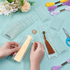 10 outil de fabrication de pompons en acrylique&nbsp;DIY-BC0014-89